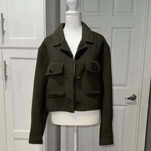 House of Harlow 1960 Olive Jacket